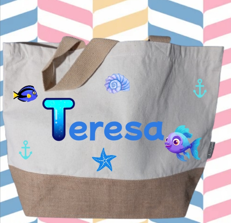 M13- BOLSO ALGODÓN Y YUTE VERANO - Imagen 3