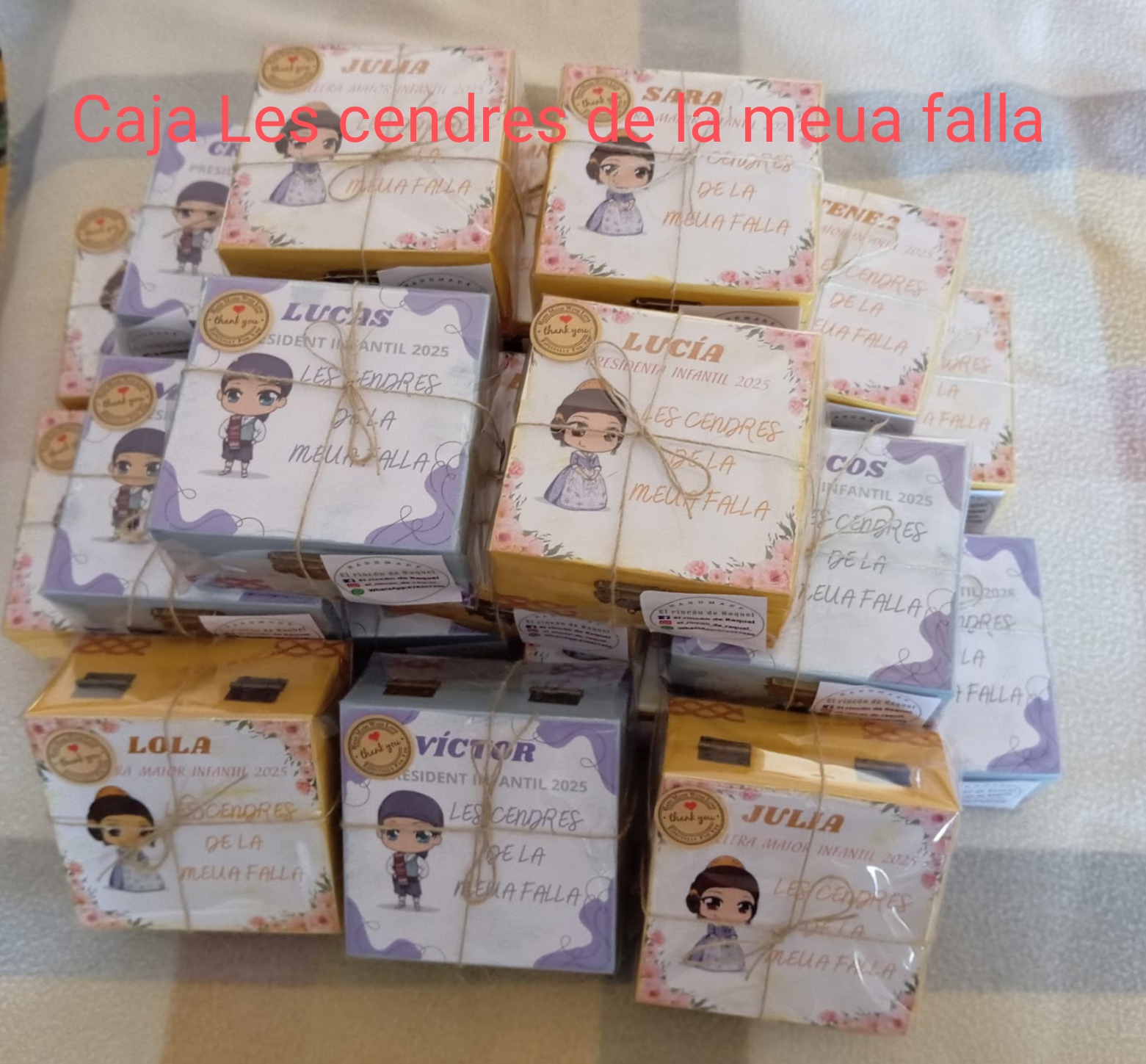 CM6- CAJA "LES CENDRES DE LA MEUA FALLA" - Imagen 4