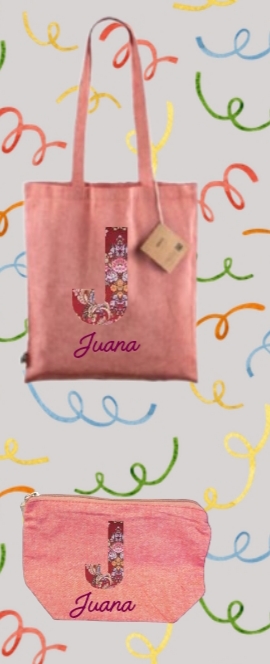 L 10- LOTE FALLERO TOTE Y NECESER