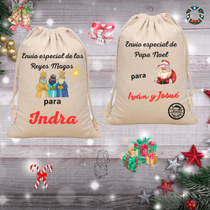 X4- SACO PAPÁ NOEL O REYES MAGOS