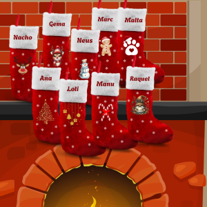 X3- CALCETINES NAVIDEÑOS