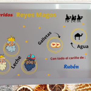 X6- BANDEJA REYES MAGOS O PAPÁ NOEL