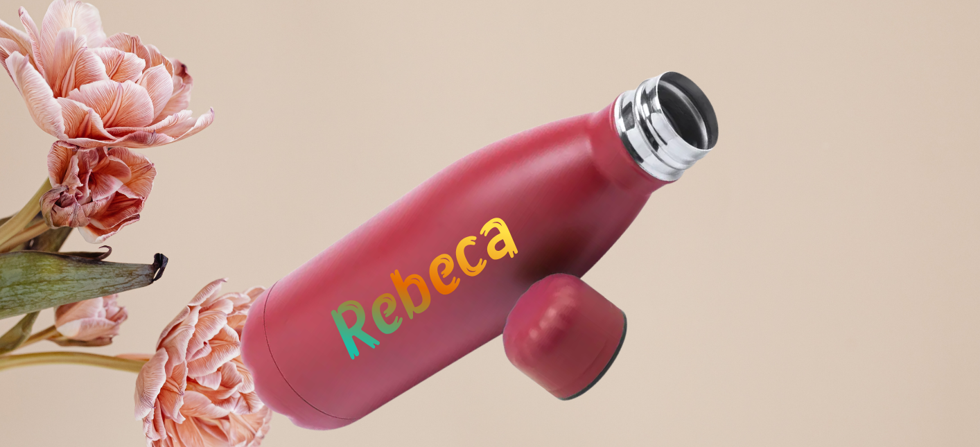 TB10- BOTELLA METÁLICA REBECA