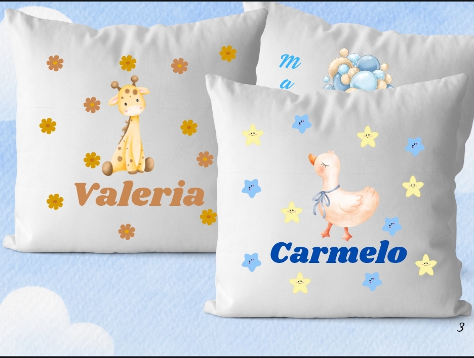 B2- COJINES INFANTILES PERSONALIZADOS - Imagen 2