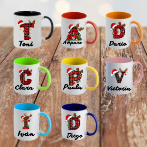 TB3- TAZAS COLORES NAVIDAD