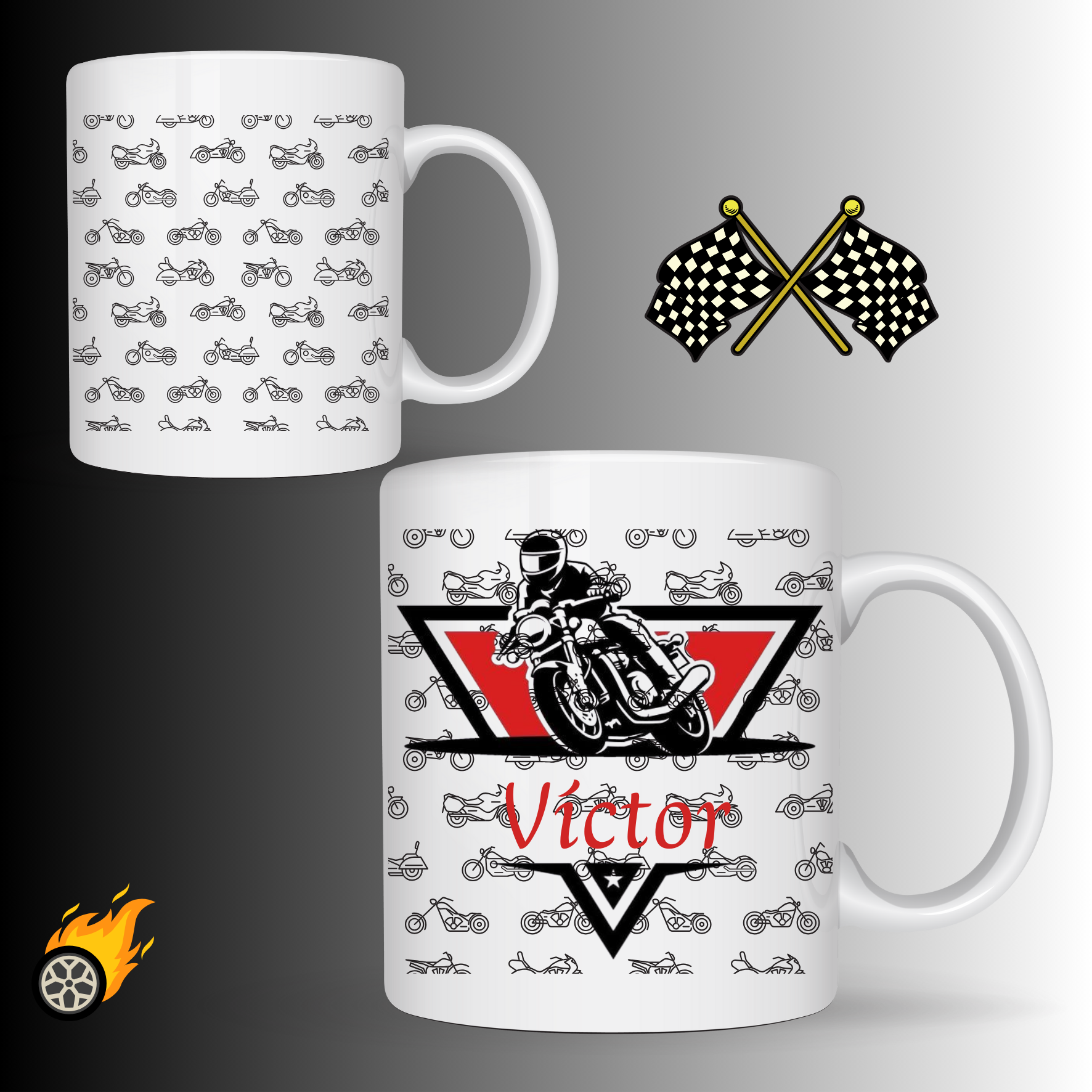 TB14-TAZAS MOTOS - Imagen 2