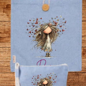 L15- LOTE NIÑA MARIPOSAS