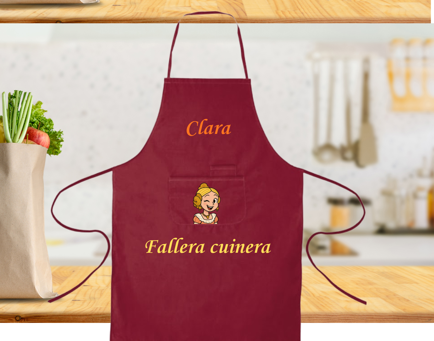 F26 DELANTAL FALLERO - Imagen 2